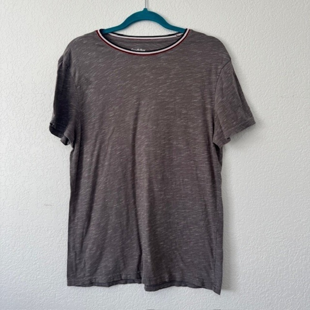 Goodfellow & Co Mens Gray Heather Crew Neck Short Sleeve T Shirt Size M‎